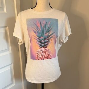 Old Navy Multicolor Pineapple Tee NWOT​